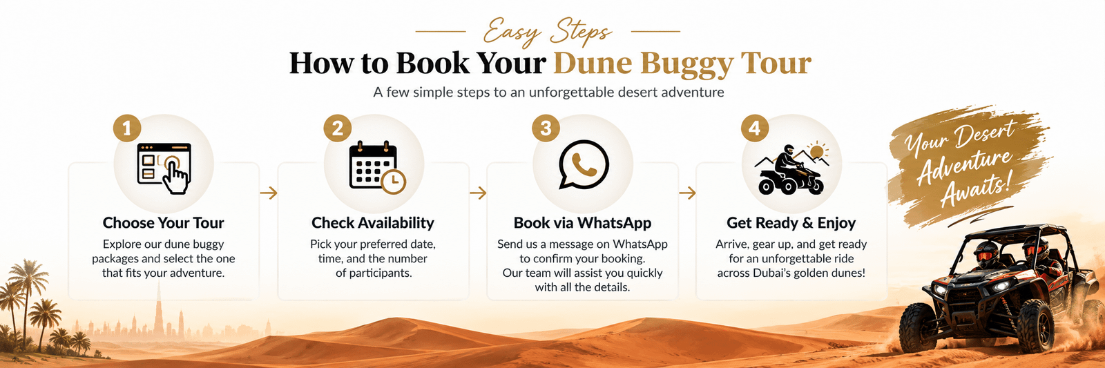 beautifuldubaitravel.com Steps to book